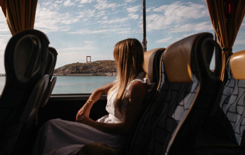 Private Arrival Transfer from Naxos Port / Airport to Naxos Town, Stelida, Agios Prokopios, Agia Anna, Maragas