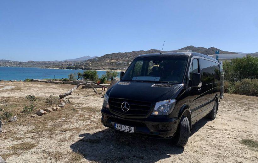 Private Departure Transfer from Stelida, Ag.Prokopios, Ag. Anna, Plaka to Naxos Port/Airport